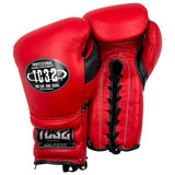 GUANTES DE BOXEO MX SERIES – LEGACY – ROJO CON NEGRO – 16OZ