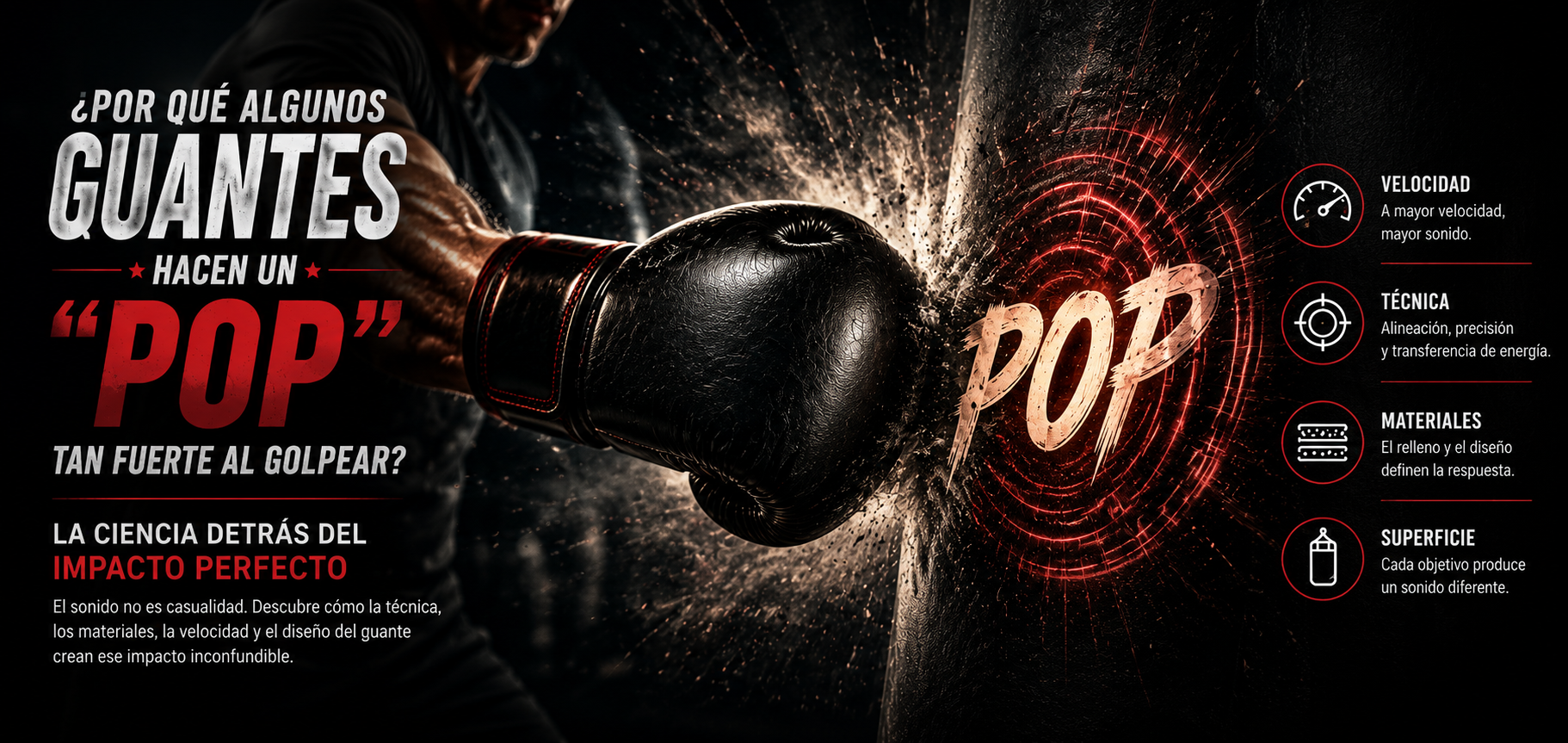 ¿Por qué algunos guantes hacen un "POP" tan fuerte al golpear?... La ciencia detrás del impacto perfecto (2026)