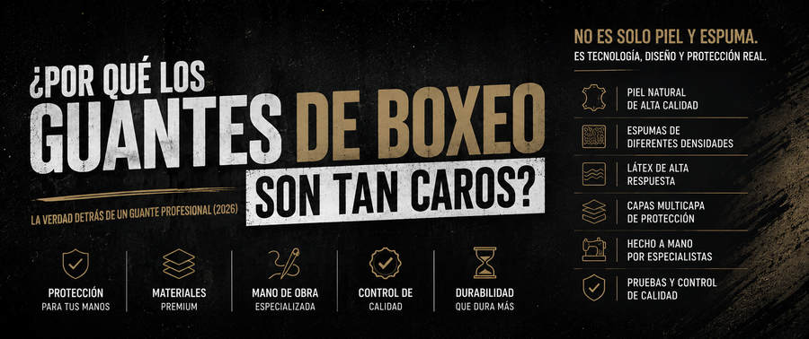 ¿Por qué los guantes de boxeo son tan caros? ... La verdad detrás de un guante profesional (2026)
