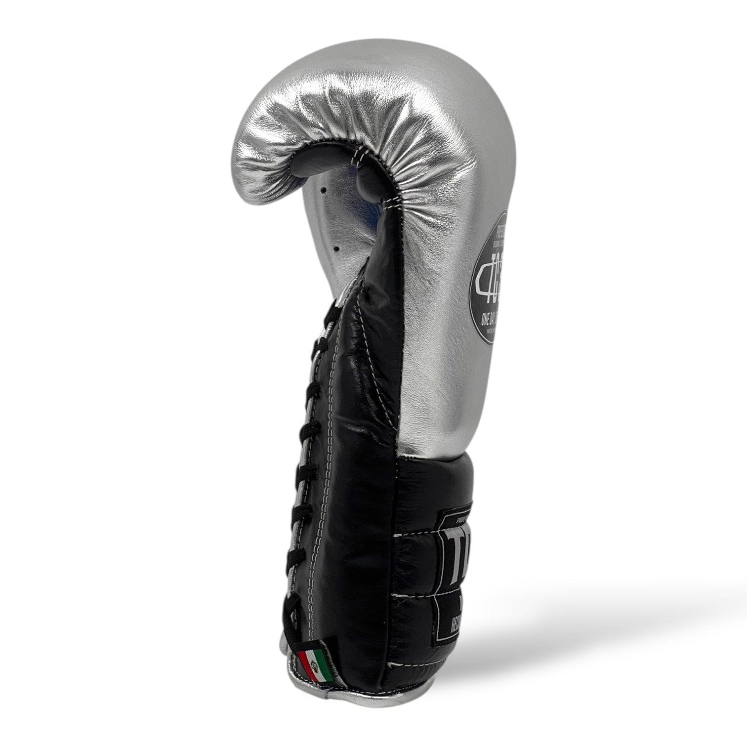 14oz / Plata/Negro/Azul