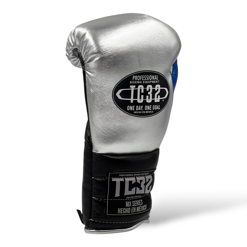 14oz / Plata/Negro/Azul