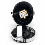 MANOPLAS PLANAS MX SERIES - NEGRO CON BLANCO
