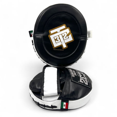 MANOPLAS PLANAS MX SERIES - NEGRO CON BLANCO