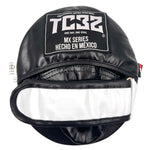 MANOPLAS PLANAS MX SERIES - NEGRO CON BLANCO