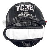 MANOPLAS PLANAS MX SERIES - NEGRO CON BLANCO