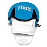 MANOPLAS CURVAS MX SERIES - CELESTE CON BLANCO