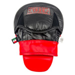 MANOPLAS CURVAS MX SERIES - NEGRO CON ROJO